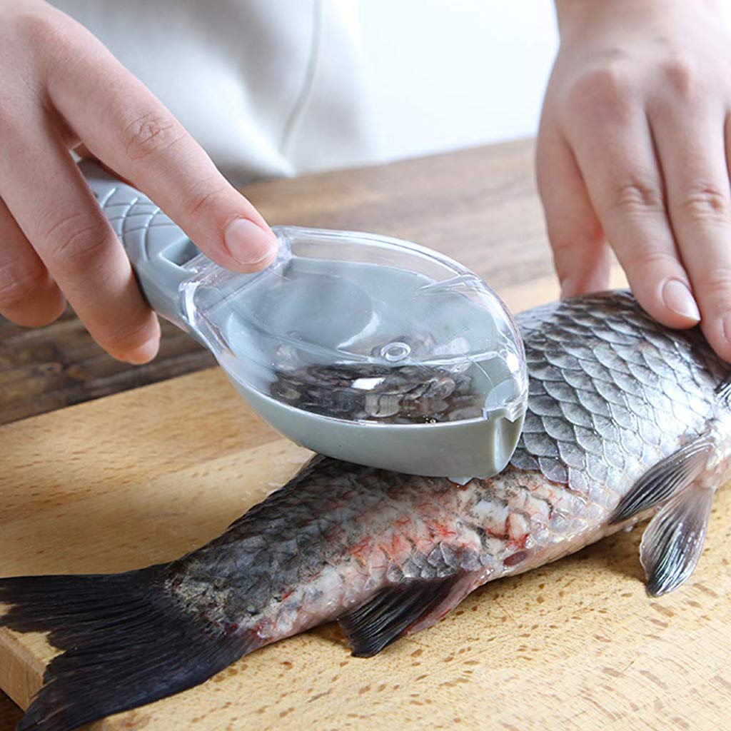 🐟 Fish Scale Scraper & Skin Peeler – Smart Kitchen Gadget
