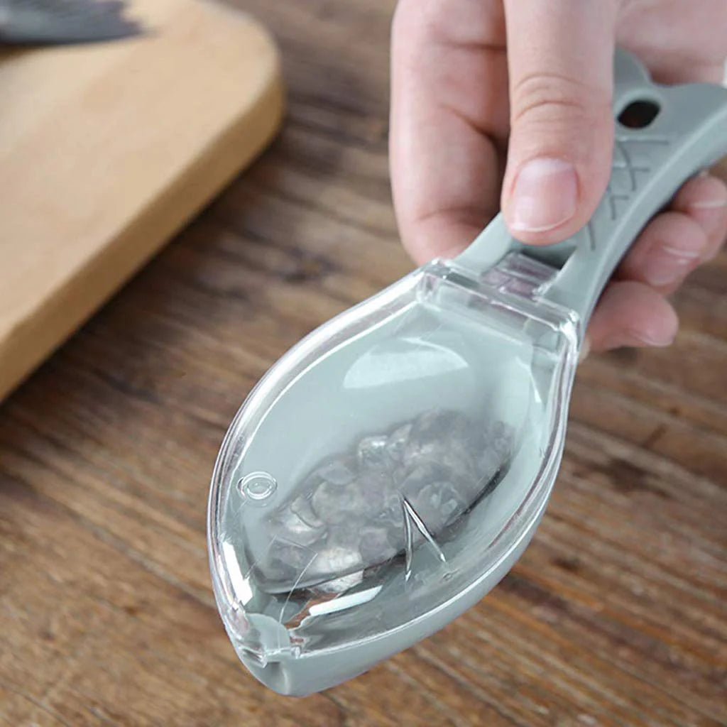🐟 Fish Scale Scraper & Skin Peeler – Smart Kitchen Gadget